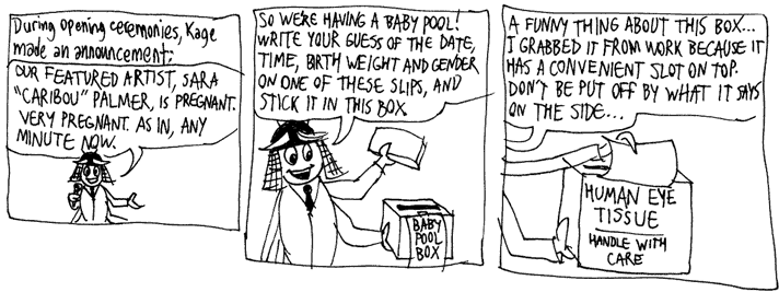 Sara Palmer baby pool.