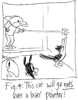 Fig. 4: Dave drives the Cedarhill cat nuts.
